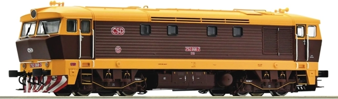 Roco diesel locomotive CSD/CD Bardotka 752 068-7, digital with sound