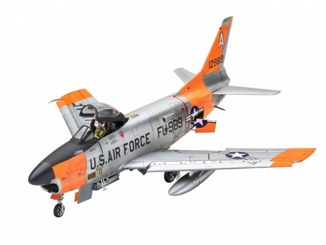 Plastic Model Airplane F-86D Dog Sabre 1/48