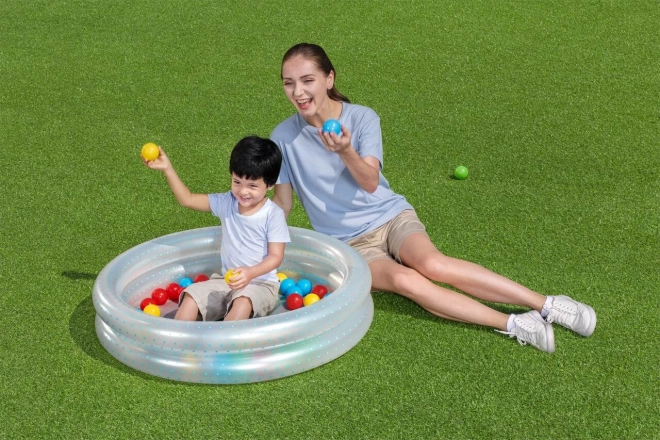 Inflatable Children's Pool with Balls and Repair Kit by BESTWAY