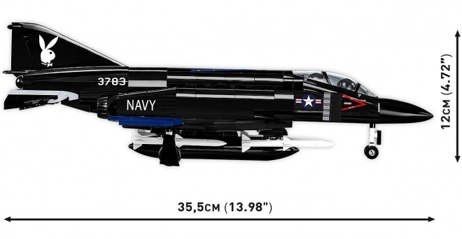 Costruzione F-4S Phantom II - Blocchi di costruzione 608 pezzi