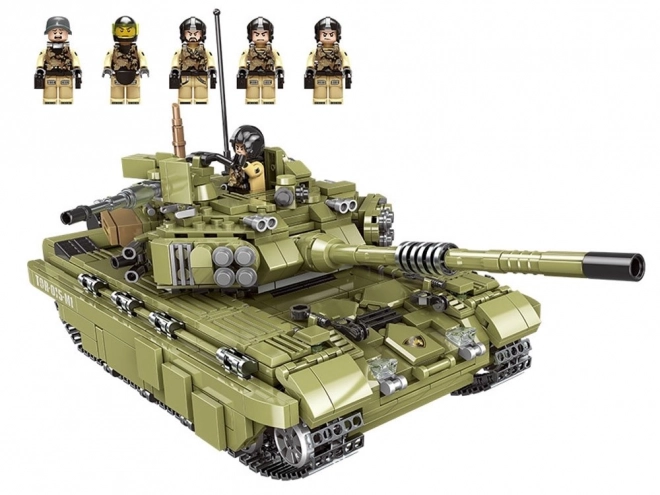 Military Blocks Tank Scorpio Tiger