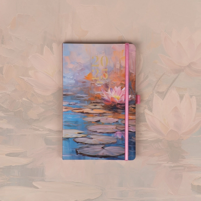 Weekly Planner Water Lily 2025