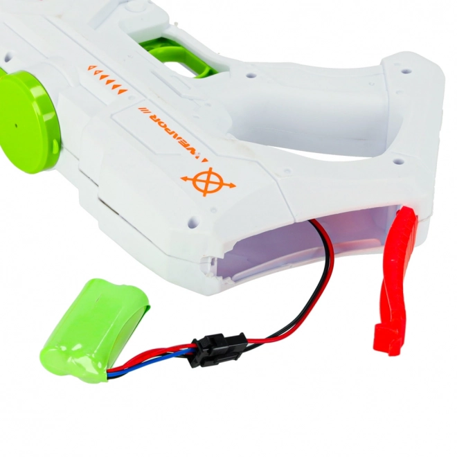 Pistola ad acqua elettrica bianca per bambini professionale e potente