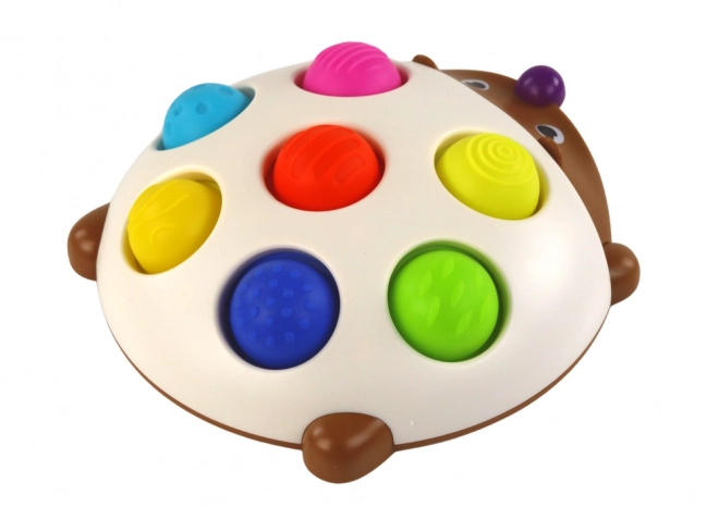 Hedgehog Sensory Fun Montessori Board