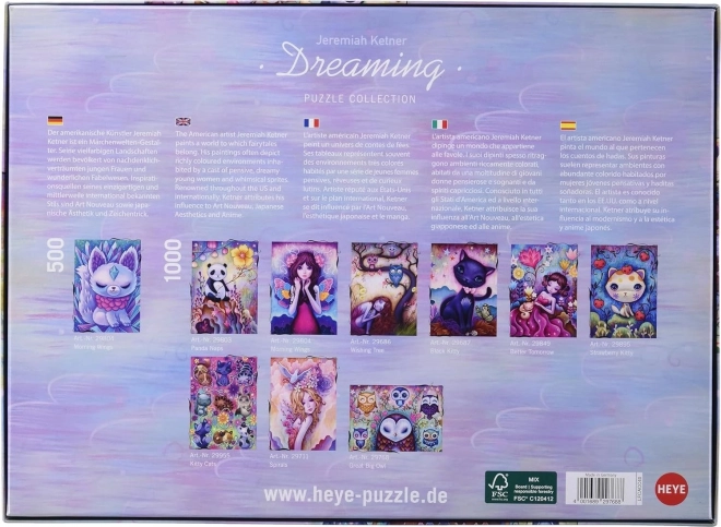 HEYE Puzzle Dreaming: The Great Owl 1000 pieces