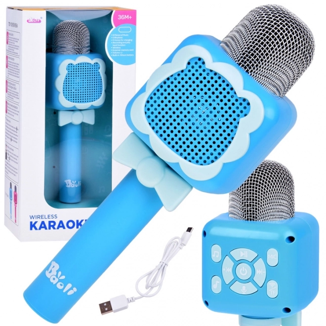 Wireless Karaoke Microphone for Kids – Pink