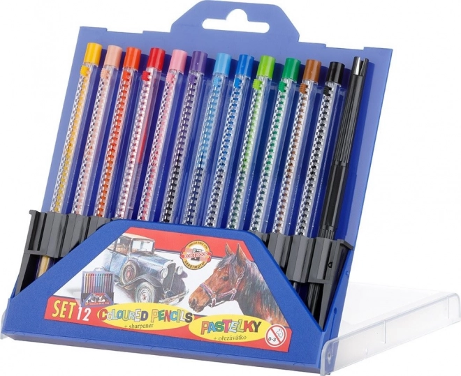 Koh-i-noor Mechanical Colored Pencils 12 pcs - Red