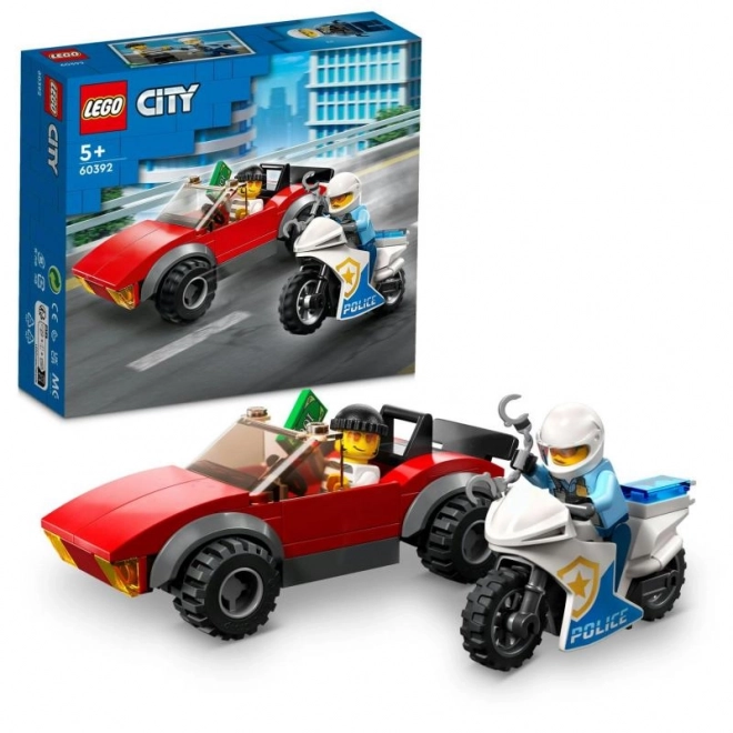 Lego City Police Motorcycle Chase