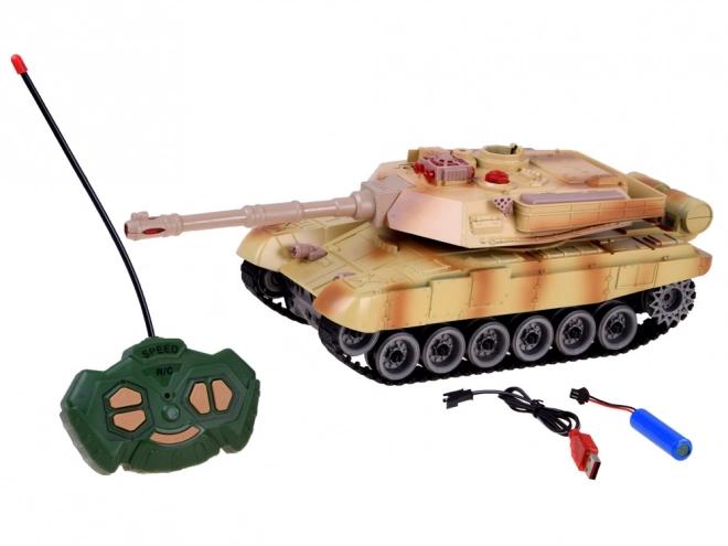 Remote Control Military Tank with Lights