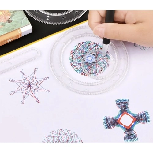 Maaleo spirograph drawing set