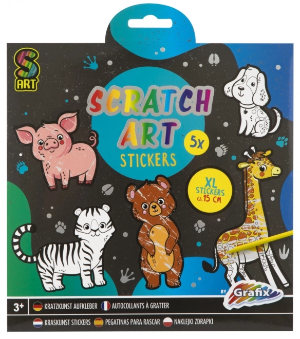 Scratch Stickers XXL Set