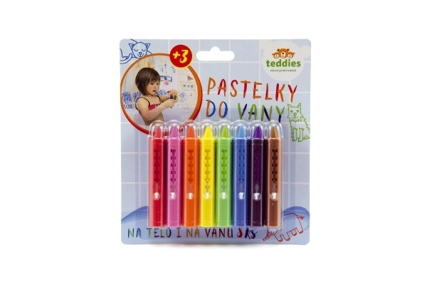 Bath Crayons Set - 8 Pieces