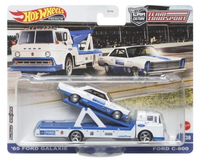 Hot Wheels Truck and Race Car Set