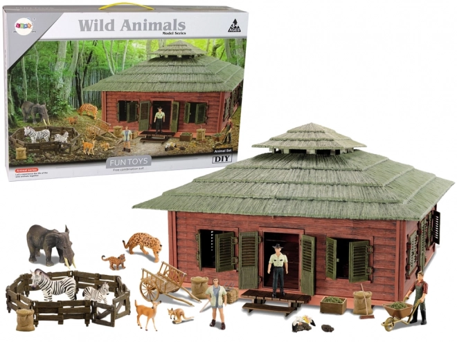 Set Costruzione Fattoria con Animali Fai da Te