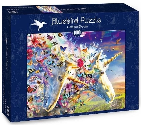 Bluebird puzzle unicorn dreams