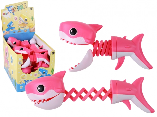 Interactive Pink Shark Biting Toy