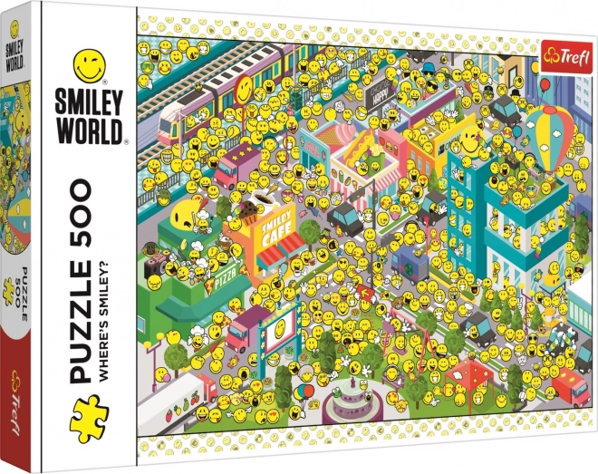 Trefl Puzzle 500 pieces - Where is Smiley?