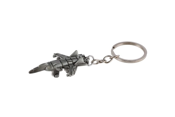 Airplane Metal Keychain