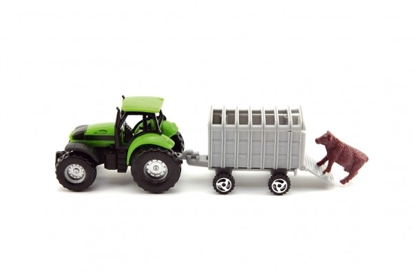 Tractor with Trailer Toy