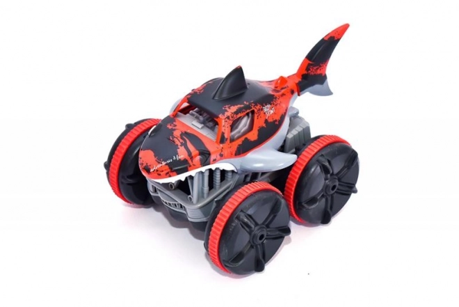 Amphibious Shark Remote Control Car - Red