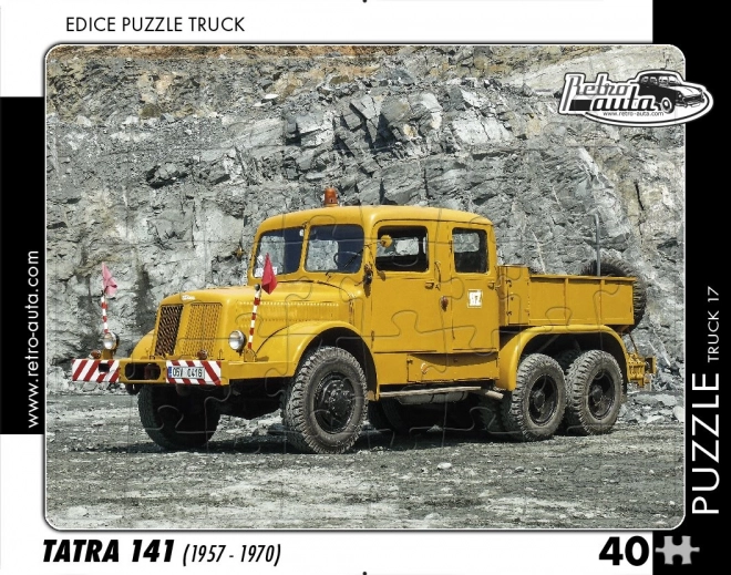 Retro Truck Puzzle Tatra 141