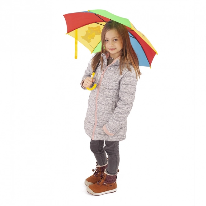 Rain Umbrella With Krtek Design