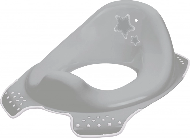 Children's Toilet Seat Adapter Stars Grey