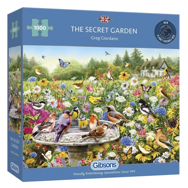 Gibsons secret garden puzzle 1000 pieces