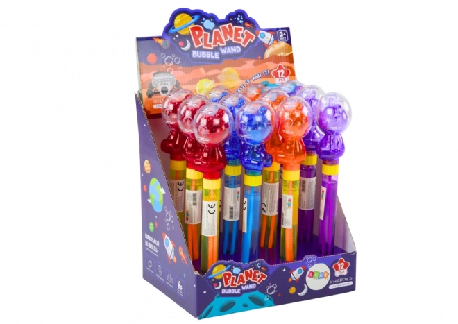 Bubble Wand Astronaut Light Colors