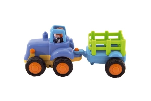 Tractor with Trailer for Toddlers