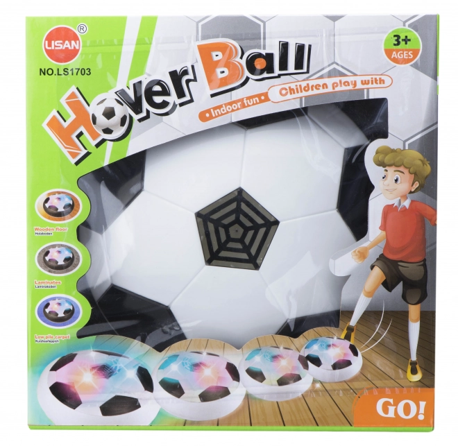 Hoverball Air Soccer Disc – black