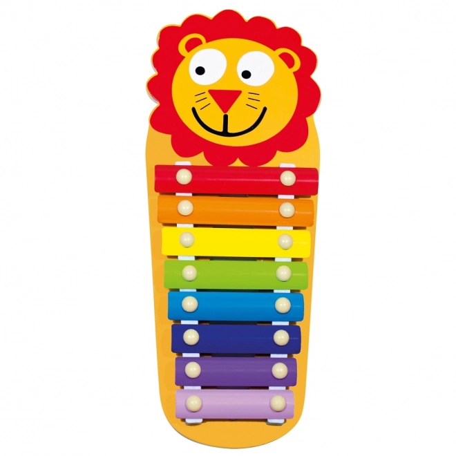 Bino Metal Lion Xylophone