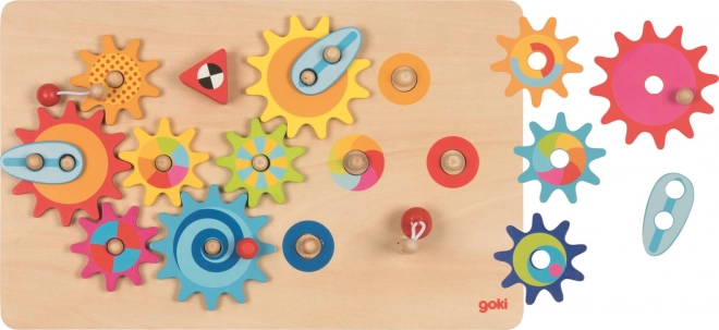 Wooden Gear Puzzle Game