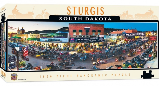 Panoramic Puzzle Sturgis South Dakota 1000 Pieces