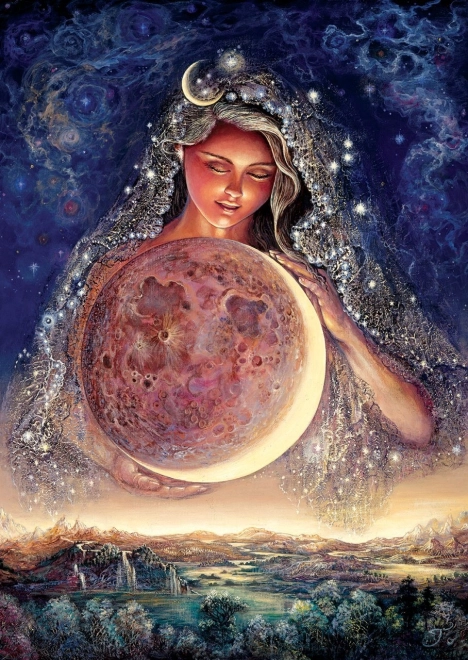 Glowing Moon Goddess 1000 Piece Puzzle