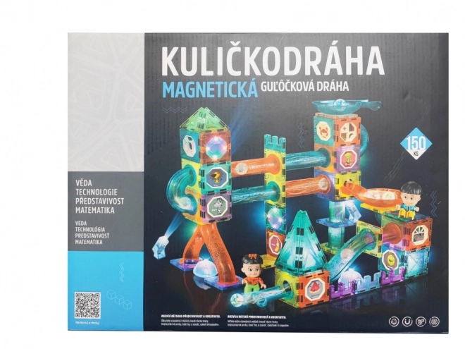 Magnetická kuličková dráha se světlem - český obal
