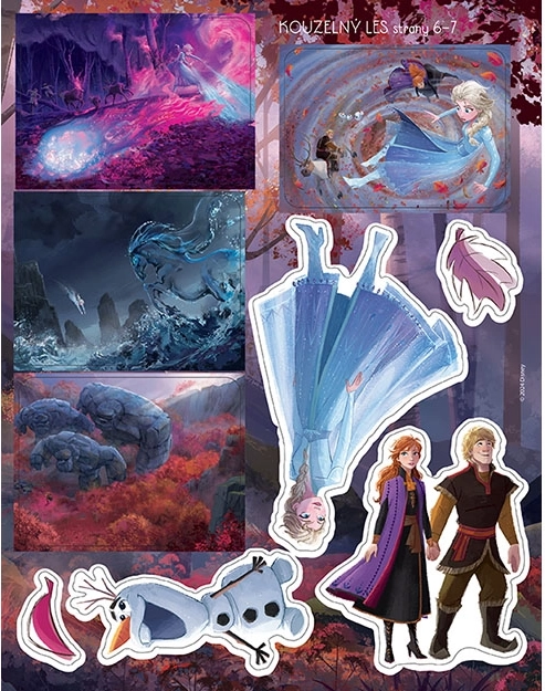 Sticker Picture Book Frozen Kingdom