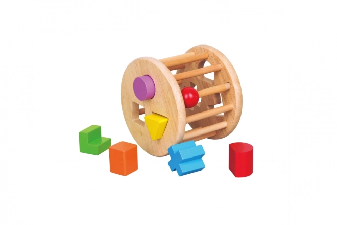 Wooden Cylinder Shape Sorter