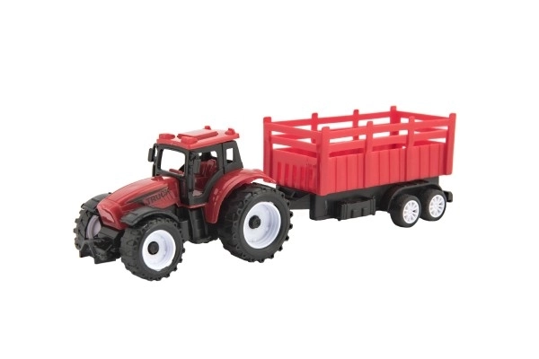 Toy Tractor with Trailer