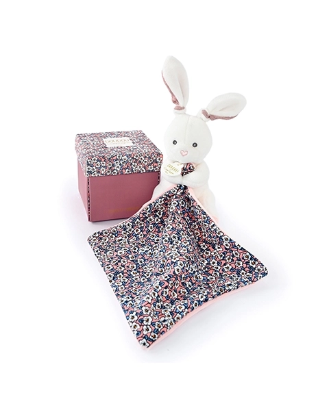 Doudou Gift Set - Plush Bunny and Blanket