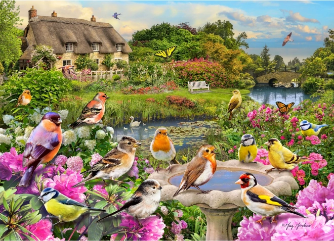 Gibsons Singing Birds by the Creek Puzzle 1000 Pieces