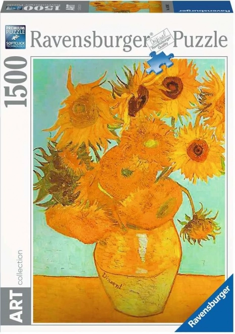 Ravensburger Art Collection Puzzle Sunflowers 1500 Pieces