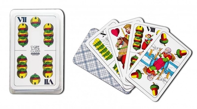 Mariáš playing cards two-headed set