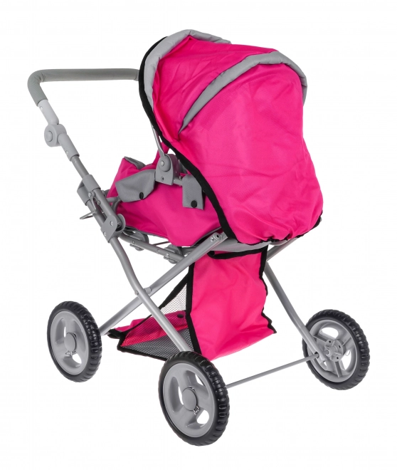 Pink 2-in-1 Doll Stroller