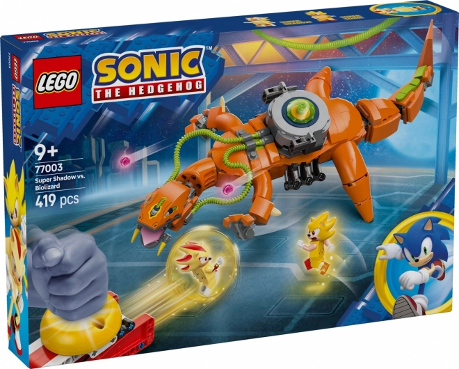 Sonic Super Shadow vs Biolizard Lego Set