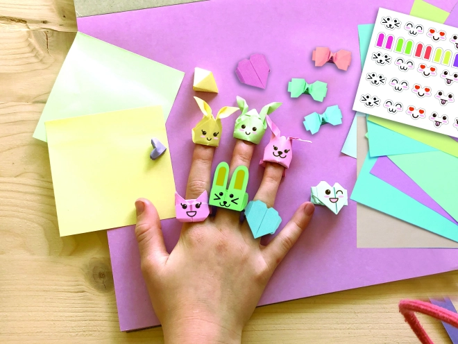 Origami Creative Set Kawaii Animal Jewelry