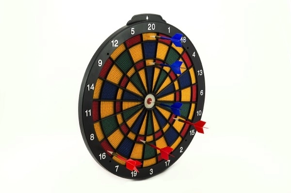 Dartboard 40cm with 6 Dart Set