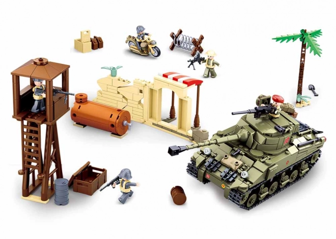 Sluban Army Battle Playset