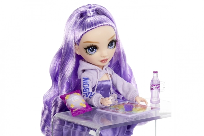 Rainbow High Sparkle & Shine Fashion Doll - Violet