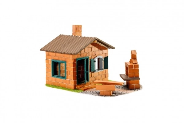 Brick Building Set with Grill